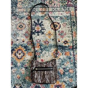 Vera Bradley Banana Leaves Crossbody Purse‎